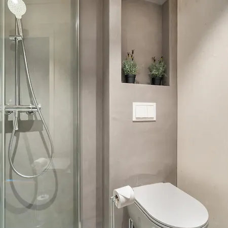Apartamento Architectural I Private Balcony Bergen