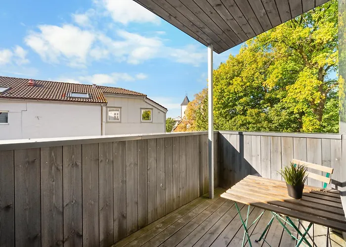 Apartament Architectural I Private Balcony Bergen